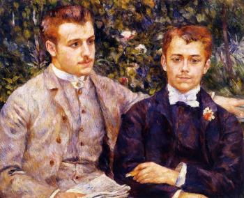 Pierre Auguste Renoir : Charles and Georges Durand-Ruel